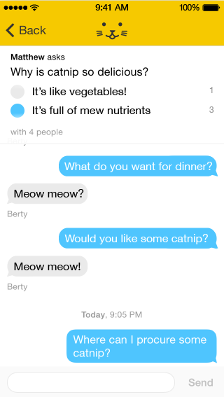 pollchat screenshot
